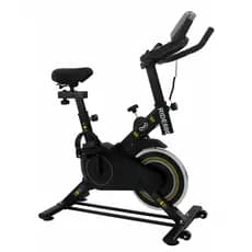 Bicicleta Ergométrica Spinning Inércia 7kg - Preto