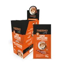 Display Super Cappuccino 140g Thermo Life Sabor Neutro