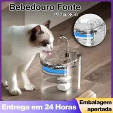 Bebedouro para animais de estimação, adequado para cães e gatos, bebedouro de grande capacidade