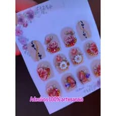 adesivo de unha, adesivos, unhas, adesivo para unha, 120 adesivos, cartelas de luxo