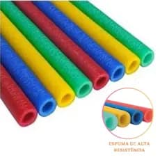 Isotubos Coloridos p/ Pula Pula e Piscina de Bolinhas – Kit 4, 6 ou 8 Unidades