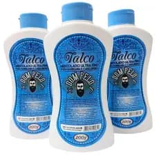Kit 3 Talco Mentolado Dom Pelo 200g Barbeiro Cabelereiro Profissional