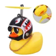 Patinho Jack da Zueira (Com Led) - Pato de Borracha Decora Bike Moto Zapstore