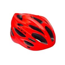 Capacete Ciclismo MTB GTA Inmold Start Led Para Bicicleta Cor Vermelho Tamanho M (54-58)