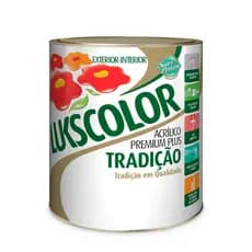 Tinta Latex Lukscolor 900ml 1/4 Branco LOBO