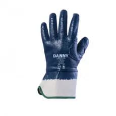 Luva Proteção Danny DA SN296 Novatril Nitrílica Punho em lona Resistência térmica até 250°C
