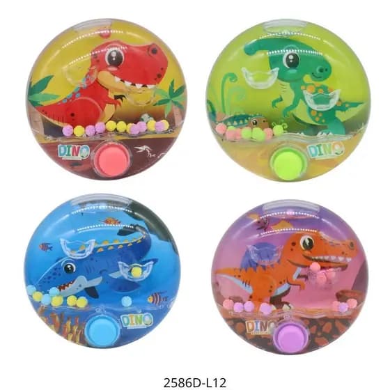 Kit 18 Un Aquaplay Water Game Jogo de Bolinhas Dino Brinquedo Infantil Aleatório