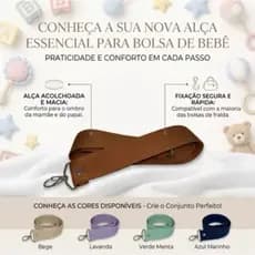 Alça De Ombro Macia E Confortável Universal Para Bolsa De Bebê