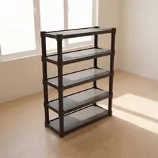 Estante Prateleira Modular Multiuso Organizadora Plástico Reforçado 5 Andares - Promoção