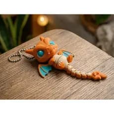 Chaveiro Charizard | Articulado flexível Pokémon