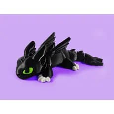 Boneco Articulado 3D – Banguela, Como Treinar Seu Dragão