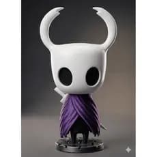 Boneco Hollow Knight - Action Figure Decorativa (Colecionável Geek/Gamer)