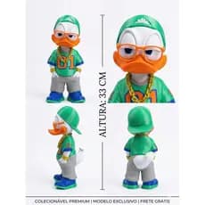 Pato Donald Estilo Urbano 33cm Colecionável Luxo - Modelo Exclusivo