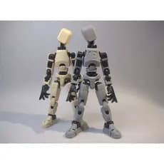 Dummy 13 e Acessórios, Boneco Totalmente Articulado - 3D - Action Figure