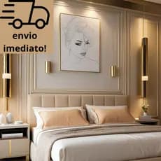 Cabeceiras de Cama Casal King Box Queen Solteiro 45x20 Normal Ripa - Envio imediato!!