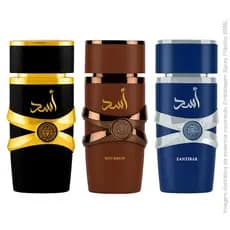KIT 3 PERFUMES ARABE MASCULINO IMPORTADO