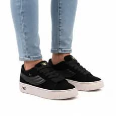2Pares Tenis Feminino Plataforma Sola Alta Pisada Neutra