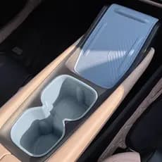 Para BYD Dolphin Mini Controle central De Carregamento Sem Fio Almofada silicone interior Copo Água slot Caixa Armazena
