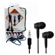 Fone de Ouvido Intra Auricular Com Fio e Microfone Estéreo Earphones