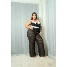 Calça Saida De Praia Plus Moda Praia Verão Top Blog Tendencia 2025