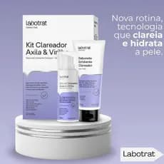 Labotrat Clareador Axila e Virilha – Sérum com Ácido Kójico + Sabonete Esfoliante