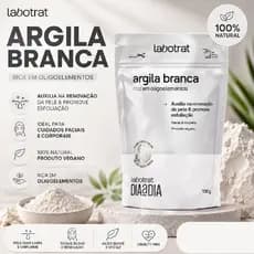 Máscara Argila Branca 100g - Cosméticos Labotrat