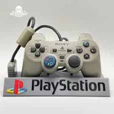 Suporte Controle Playstation PS1 PS2 Organizador Gamer 3D