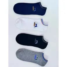 Kit 12 Meias Soquete Masculinas Cano Curto SPORT , Antiderrapante, Cores Sortidas 40 ao 46