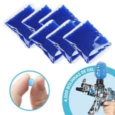 Kit 5.000 Bolinhas De Gel Refil Bolas gel Orbeez Para Arminh Brinquedo