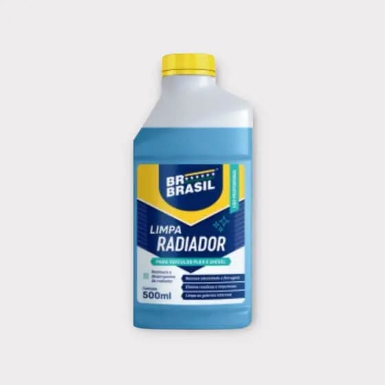 LIMPA RADIADOR PARA VEICULOS FLEX E DIESEL BR BRASIL - 500ML