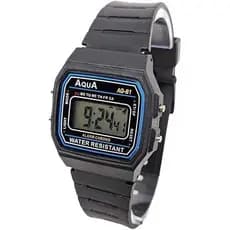 Relógio Digital Unisex Retrô – Alarme, Cronômetro, LED, Pulseira Ajustável Modelo Unissex Barato