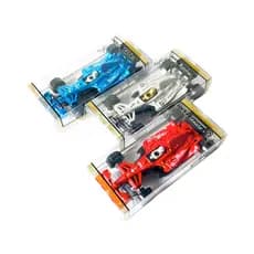 Chaveiro Carro Fórmula 1 Metal com Roda Livre Miniatura Esportiva Presente Criativo