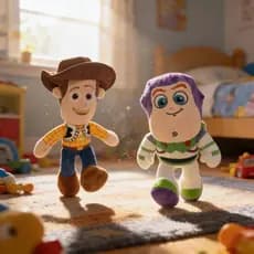Pelúcias Toy Story Kit 2 Personagens – Woody e Buzz Lightyear Disney Original Estilo