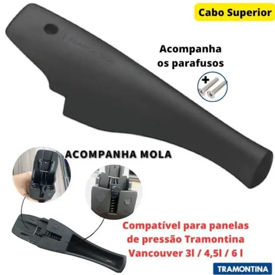 Cabo Superior Tramontina Vancouver Tampa Panela Pressão