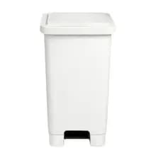 Lixeira 50L/70L Pedal Branco Cesto Lixo Profissional Hospitalar Casa Banheiro Comércio Antiodor