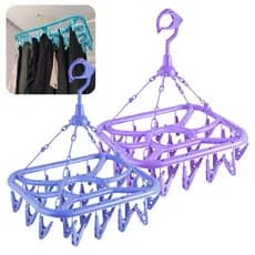 Varal Suspenso 24/10/26 Roupas Intimas Delicadas Multiuso Calcinha Cueca Reforçado Dobrável Meias