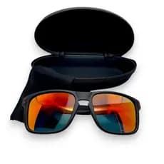 Óculos Masculino Esportivo Lentes Polárizadas com Estojo e Flanela Ideal pra Dirigir Pescar