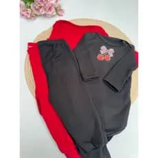 Kit Conjunto Body Calça Mijão de Bebe Canelado Macio Premium Rn ao G Enxoval Saida Maternidade Menino e Menina Unissex