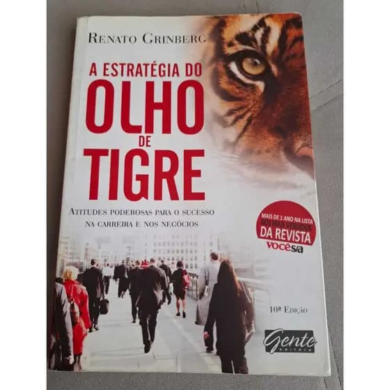 A Estratégia do Olho de Tigre (Usado).