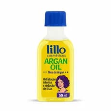 Óleo Capilar Lillo Cosméticos Argan Oil 50ml Hidratação Intensa Unitário