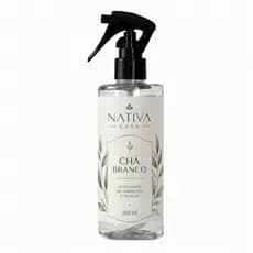 Odorizador de Ambiente e Tecido Chá Branco Nativa Casa 200ml Refrescante e Acolhedor
