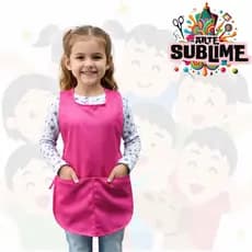 Avental Bata INFANTIL  - VARIAS CORES -