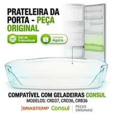 Prateleira Porta Geladeira Consul Crd36 Crb36 W10476183