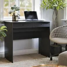 Escrivaninha Mesa Notebook Computador Home Office Escritório 2 Gavetas Compacta