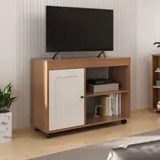 Estante Rack Para Tv Balcão Sala Multiuso Compacto Aparador