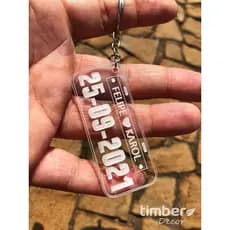 50 chaveiros personalizados placa de carro - para casamentos datas comemorativas