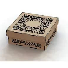Caixas Lembrancinhas Vasadas - Mdf cru