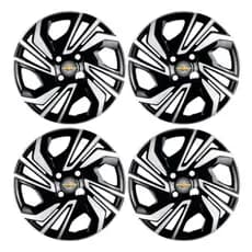 Kit 4 Calota Esportiva Aro 15 Onix Prisma Gm Chevrolet Antiperda  2020 2022 2023 2024