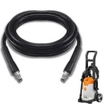 Mangueira Lavadora Alta Pressão trama de aço STIHL RE90 5 Metros lavajato wap