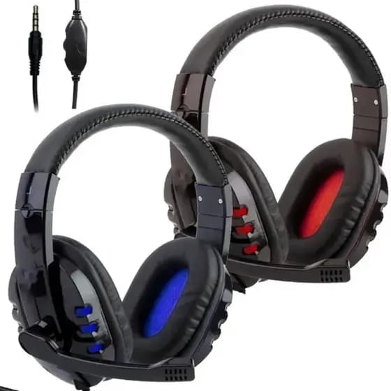 Headset Fone Gamer de ouvido com microfone Para PC Computador Celular, Headphone Gamer Jogo PC
